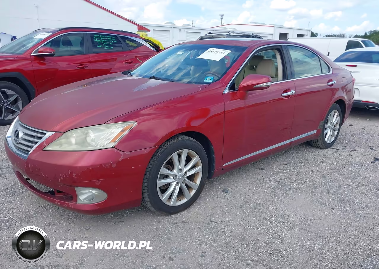 2011 Lexus Es 350 VIN:JTHBK1EG2B2460667 - 2