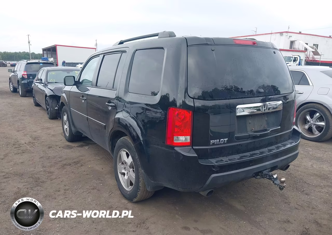 2011 Honda Pilot Ex-L VIN:5FNYF4H75BB032814 - 3