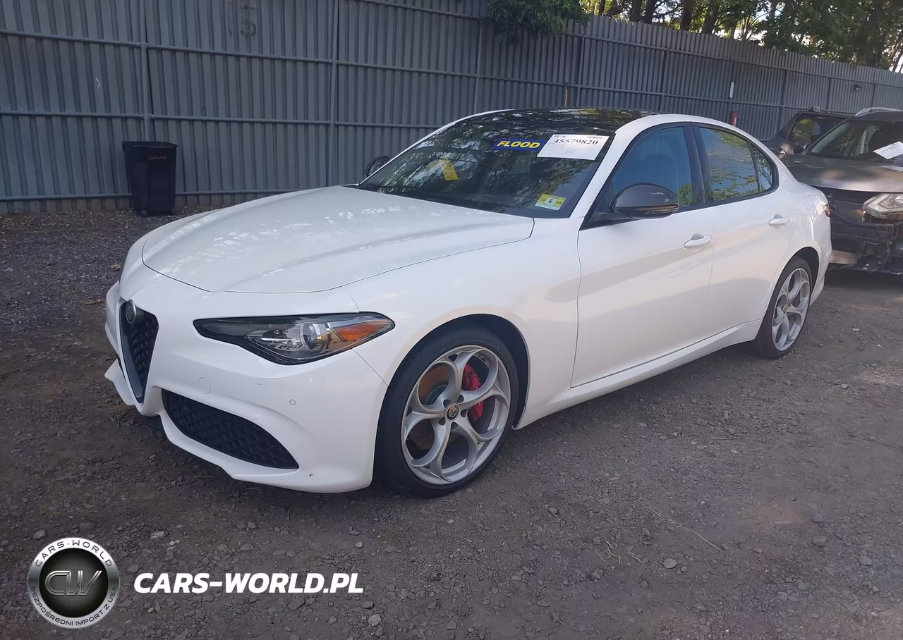 2019 Alfa Romeo Giulia Ti Sport Awd VIN:ZARFANBN9K7602408 - 2