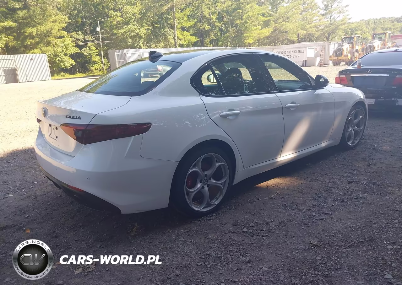2019 Alfa Romeo Giulia Ti Sport Awd VIN:ZARFANBN9K7602408 - 4