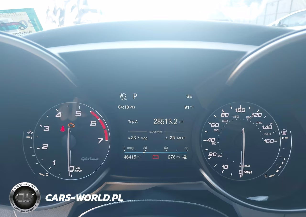 2019 Alfa Romeo Giulia Ti Sport Awd VIN:ZARFANBN9K7602408 - 7