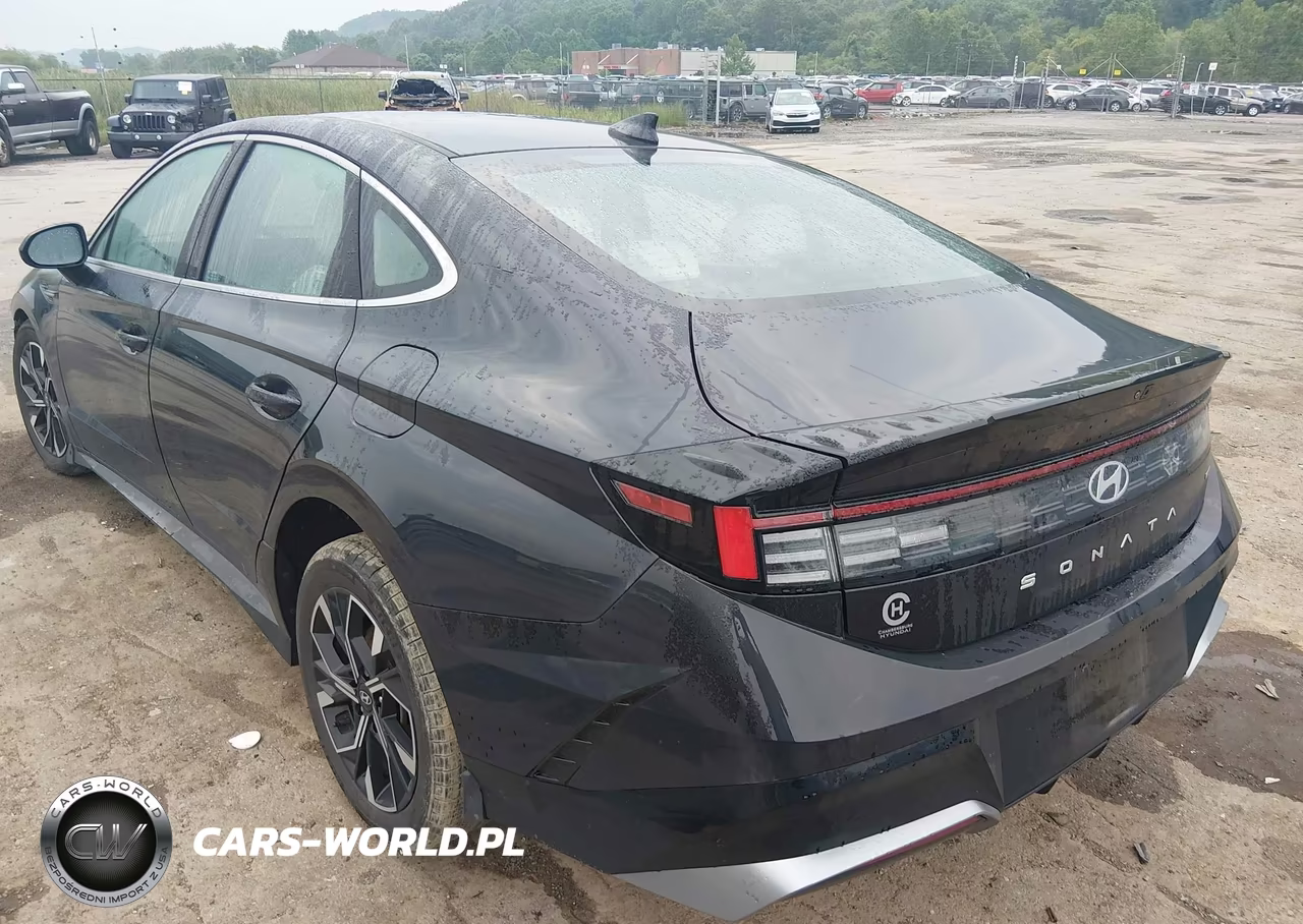 2024 Hyundai Sonata Sel VIN:KMHL64JAXRA385807 - 3