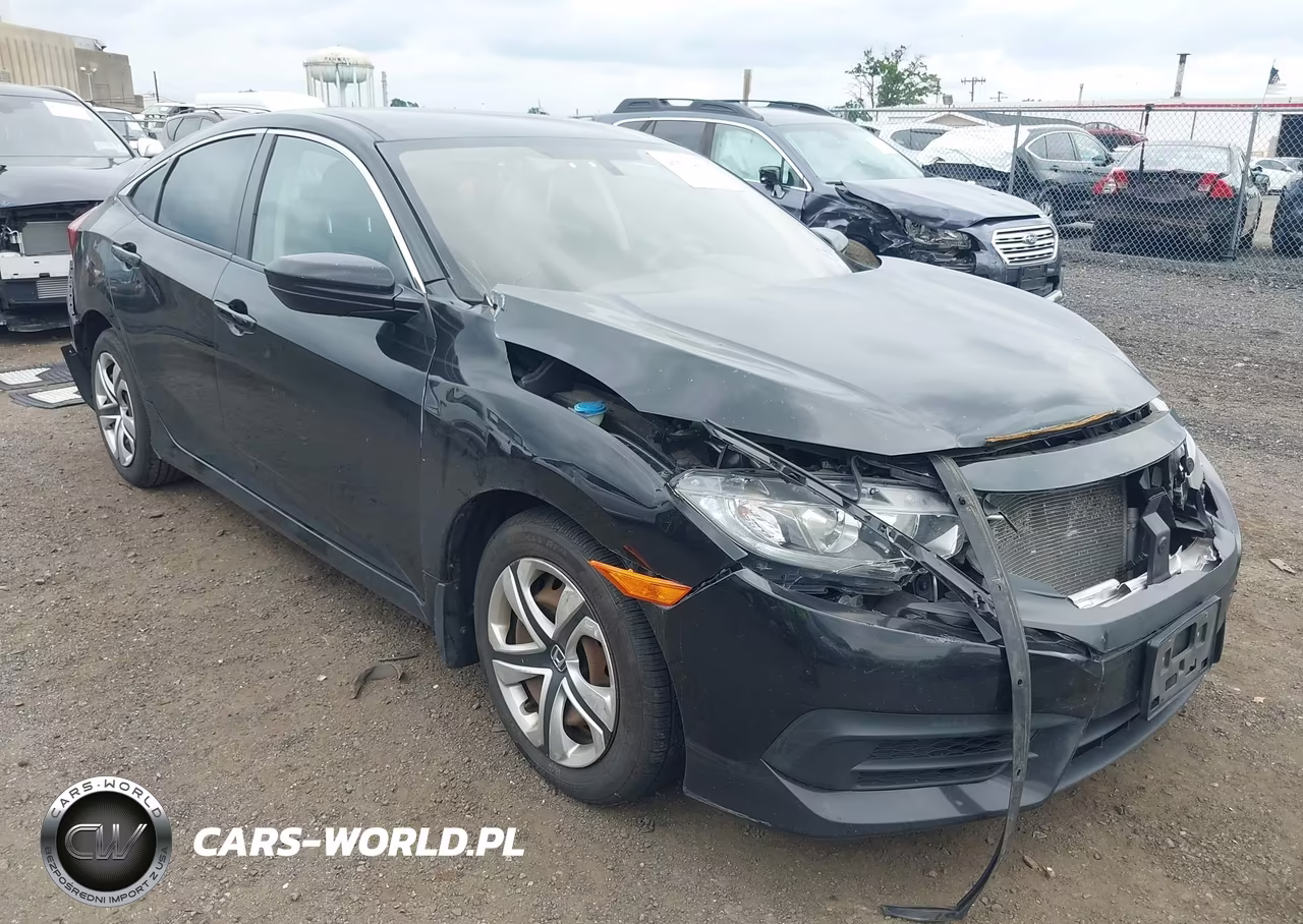 2016 Honda Civic Lx VIN:19XFC2F53GE087054 - 1