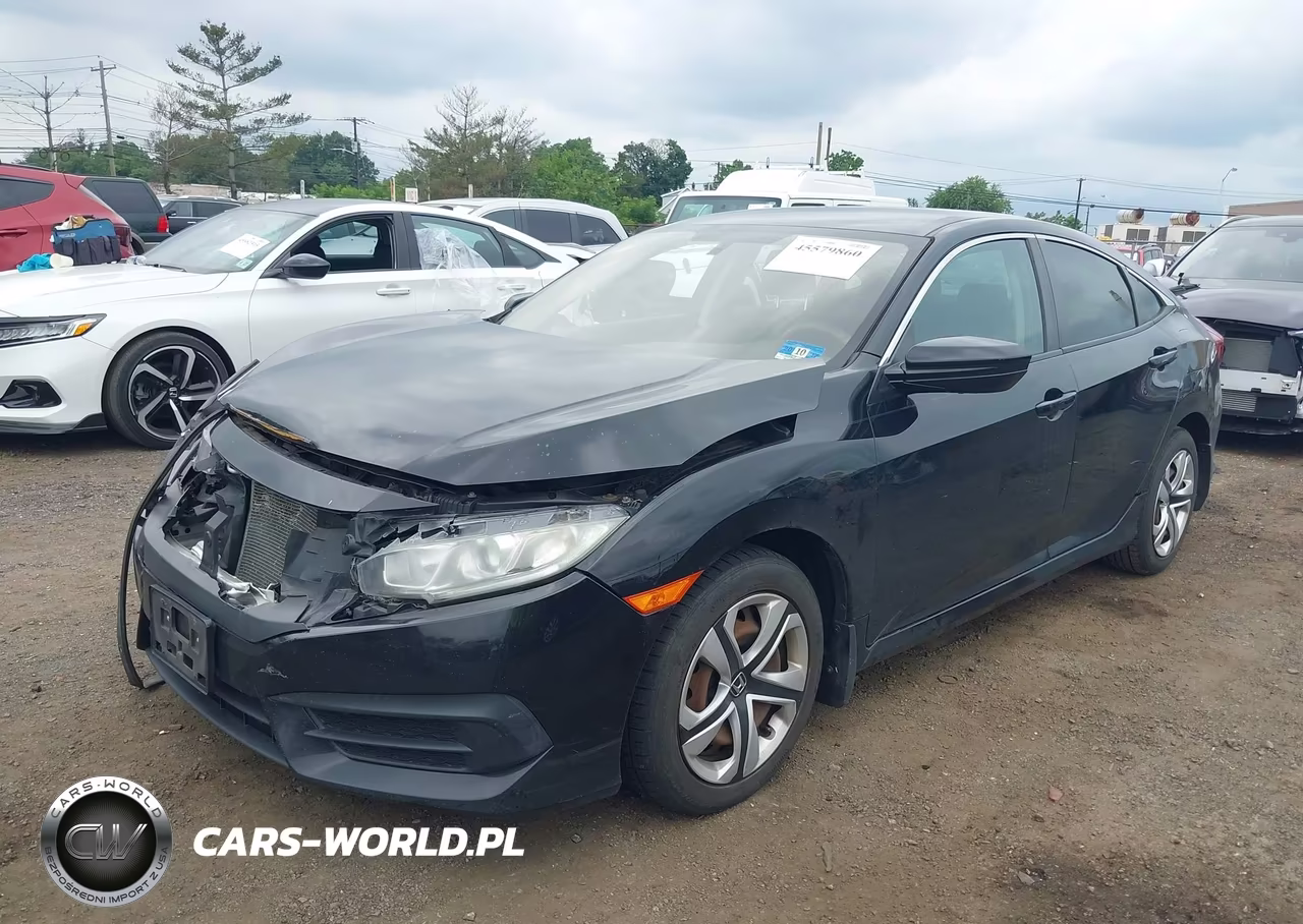 2016 Honda Civic Lx VIN:19XFC2F53GE087054 - 2