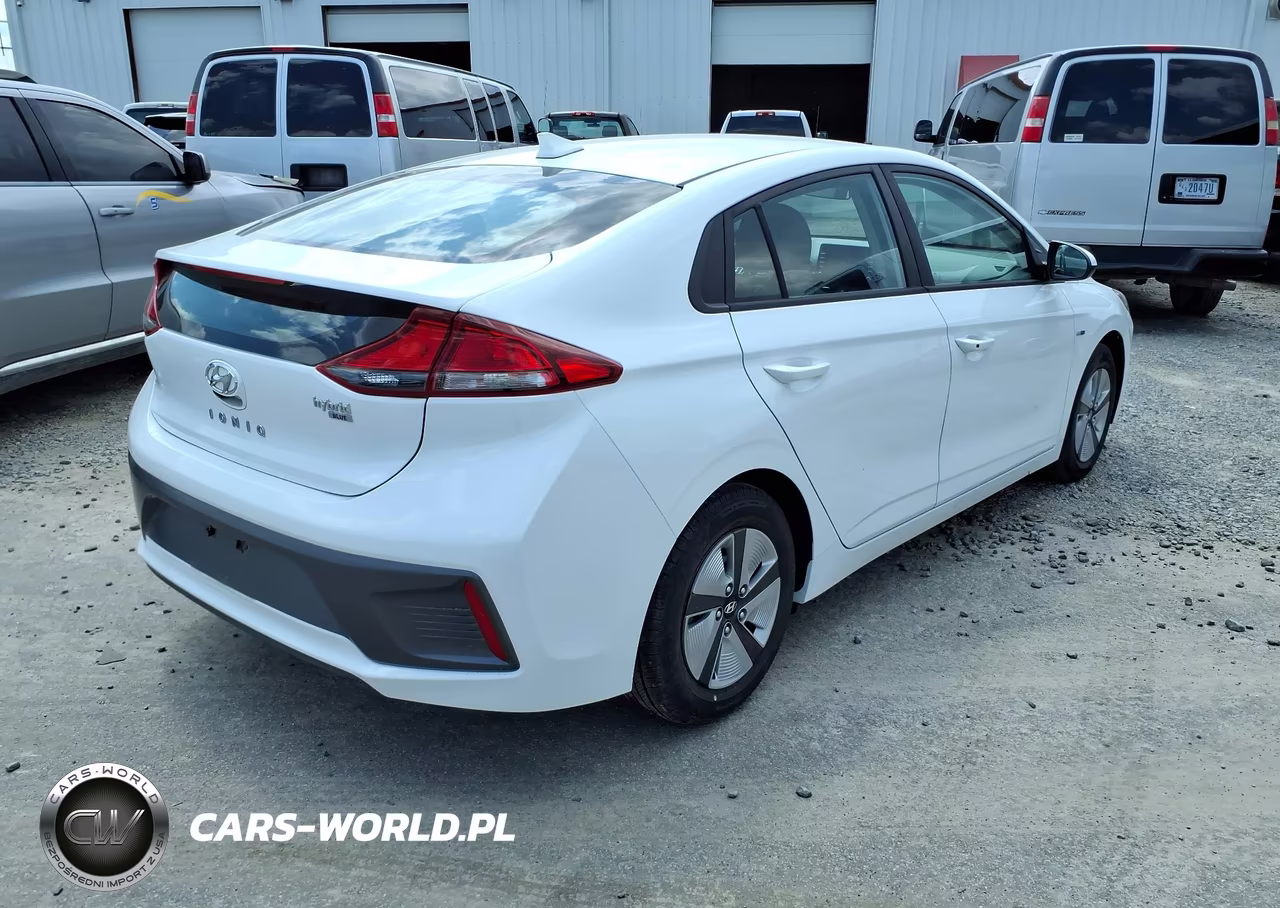 2020 Hyundai Ioniq Hybrid Blue VIN:KMHC65LCXLU220317 - 4