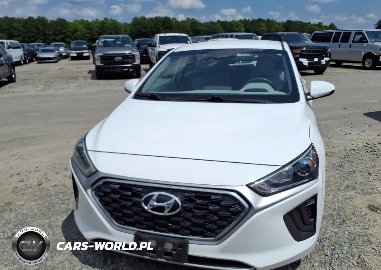 2020 Hyundai Ioniq Hybrid Blue VIN:KMHC65LCXLU220317 - 6