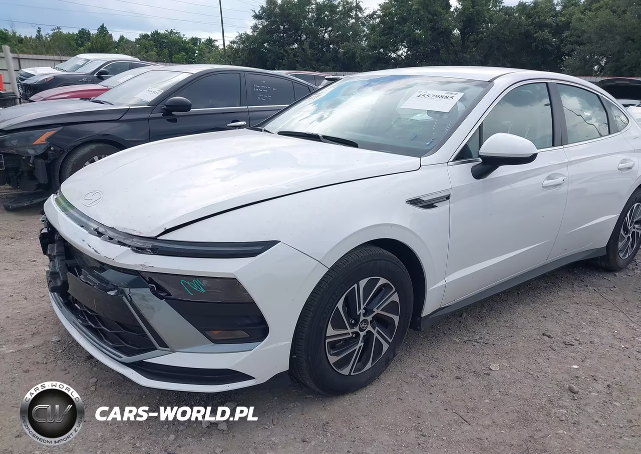 2026 Hyundai Sonata Hybrid Blue VIN:KMHL24JJXTA147975 - 2