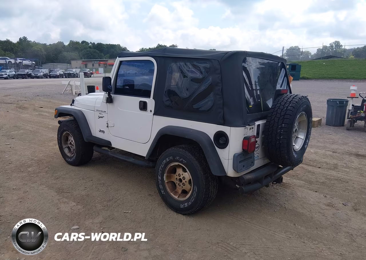 2001 Jeep Wrangler Sport VIN:1J4FA49S11P368015 - 3