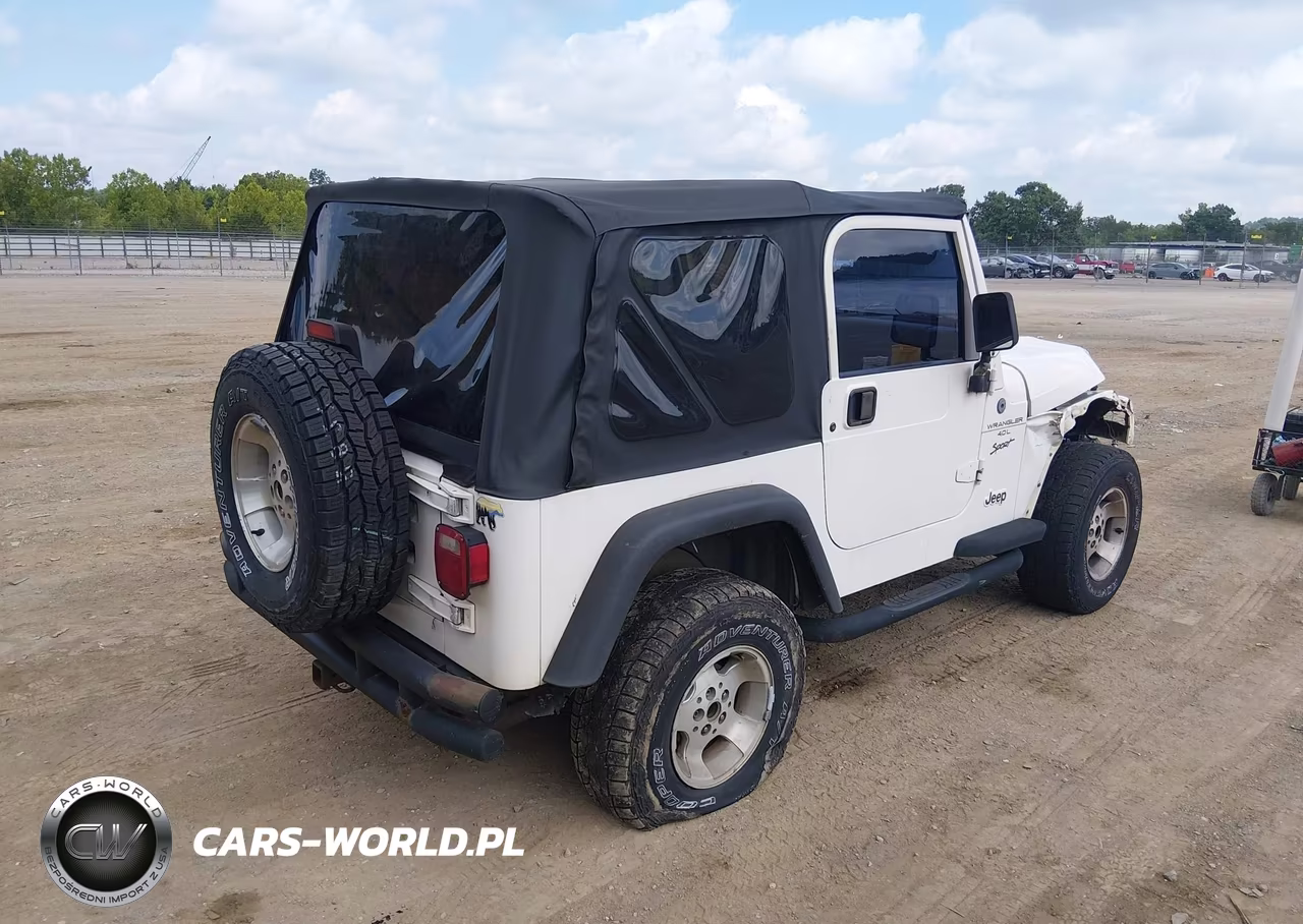 2001 Jeep Wrangler Sport VIN:1J4FA49S11P368015 - 4