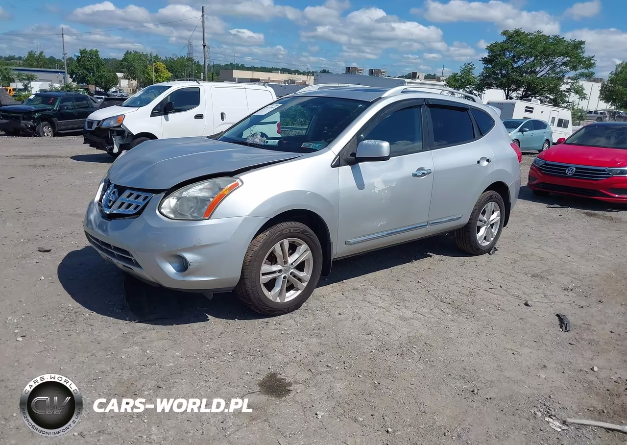 2013 Nissan Rogue Sv VIN:JN8AS5MV8DW617414 - 2