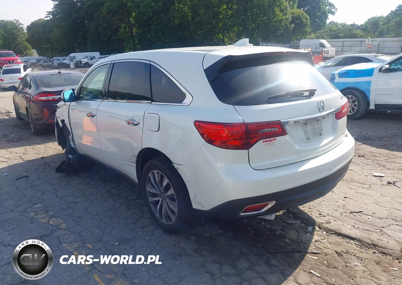 2016 Acura Mdx Technology Acurawatch Plus Packages-Technology Package VIN:5FRYD4H47GB014560 - 3