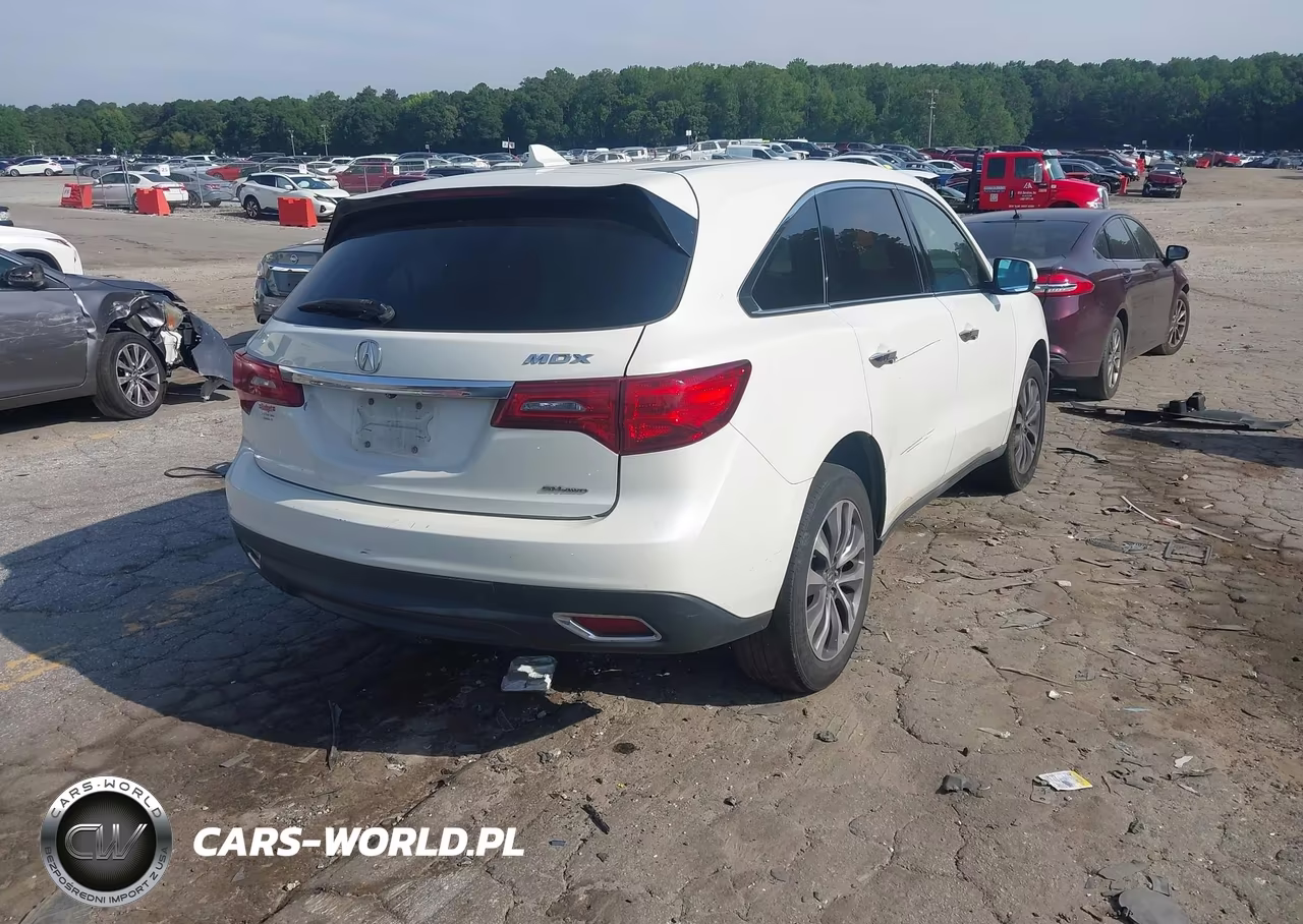 2016 Acura Mdx Technology Acurawatch Plus Packages-Technology Package VIN:5FRYD4H47GB014560 - 4