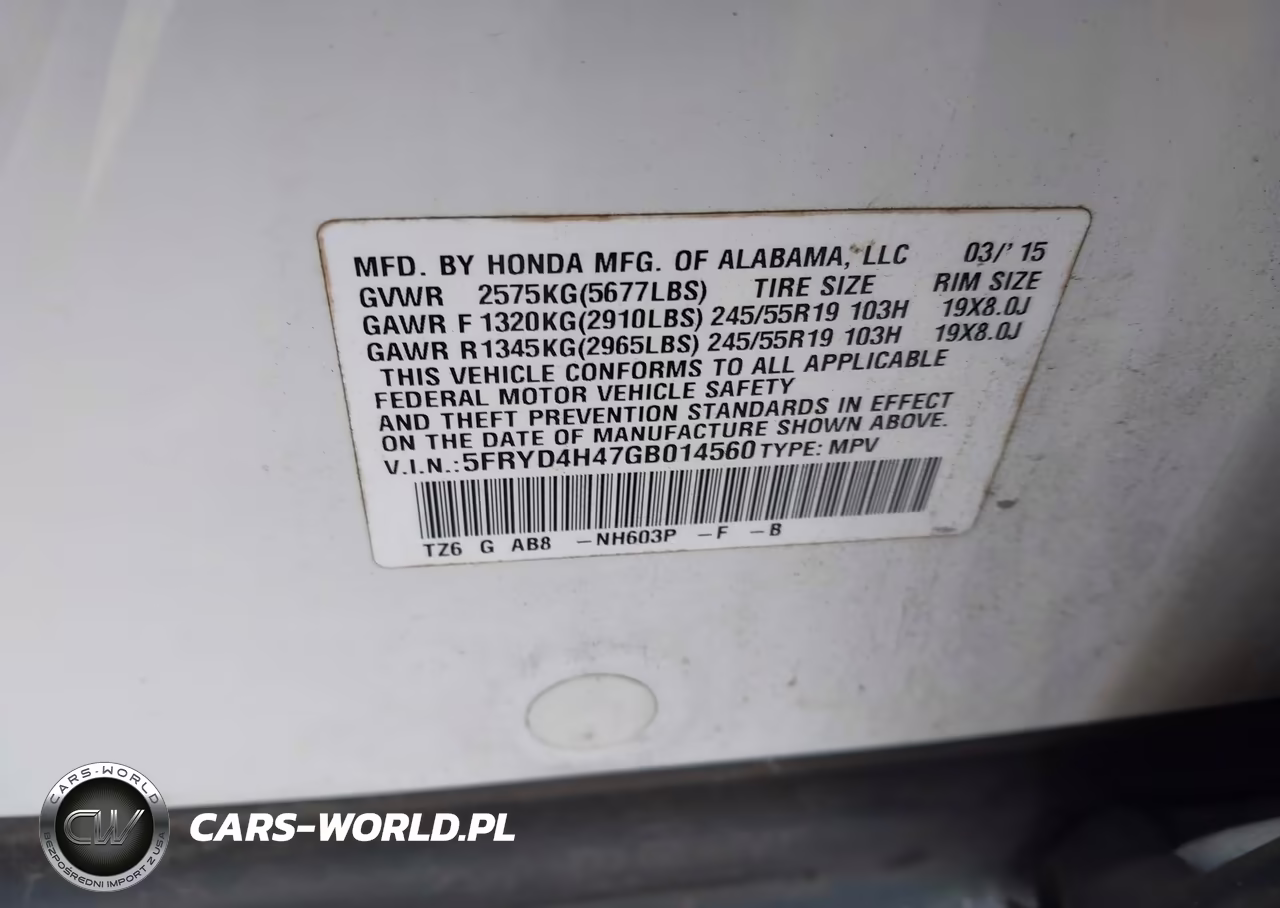 2016 Acura Mdx Technology Acurawatch Plus Packages-Technology Package VIN:5FRYD4H47GB014560 - 9