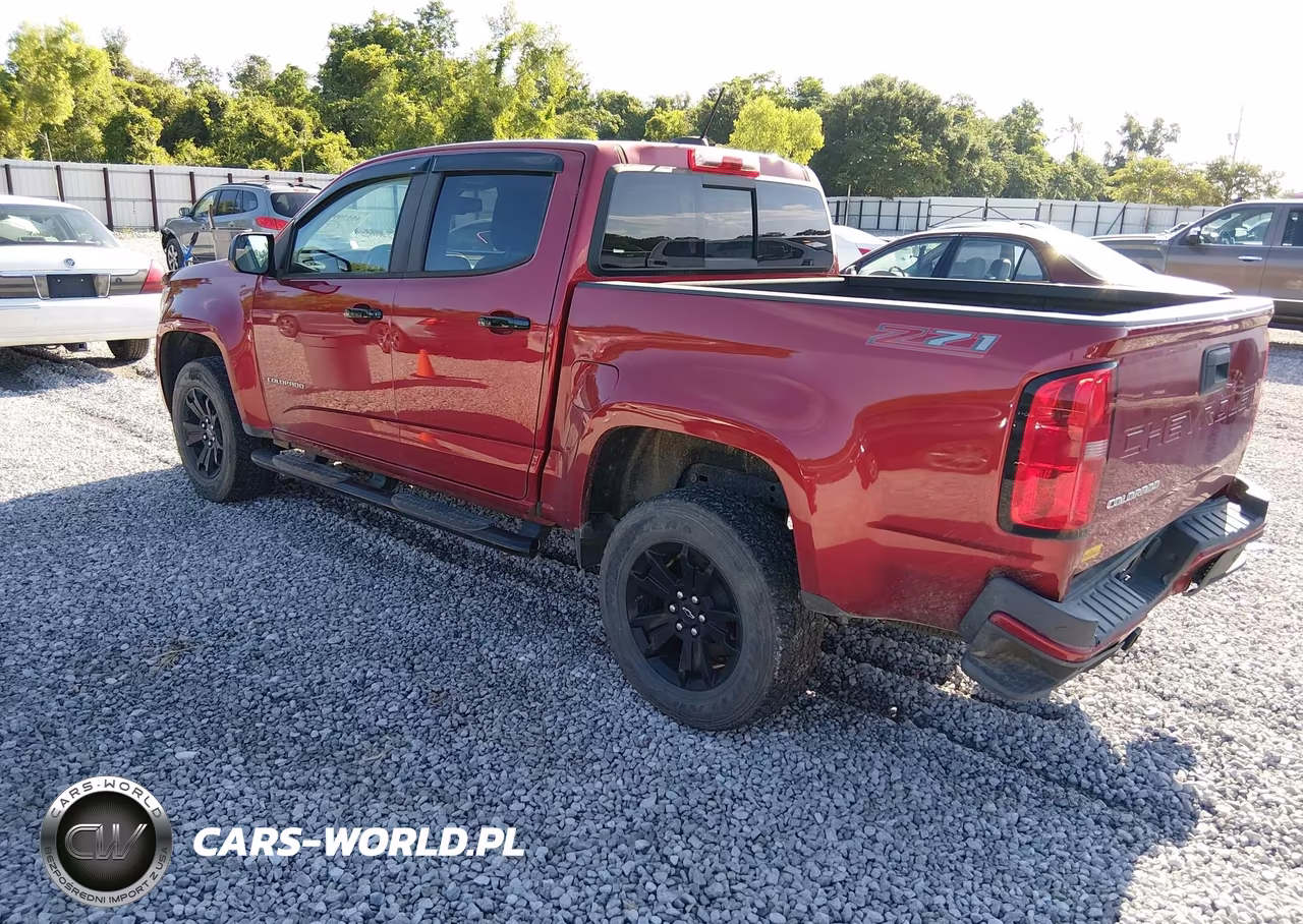2021 Chevrolet Colorado 2Wd Short Box Z71 VIN:1GCGSDEN6M1291821 - 3