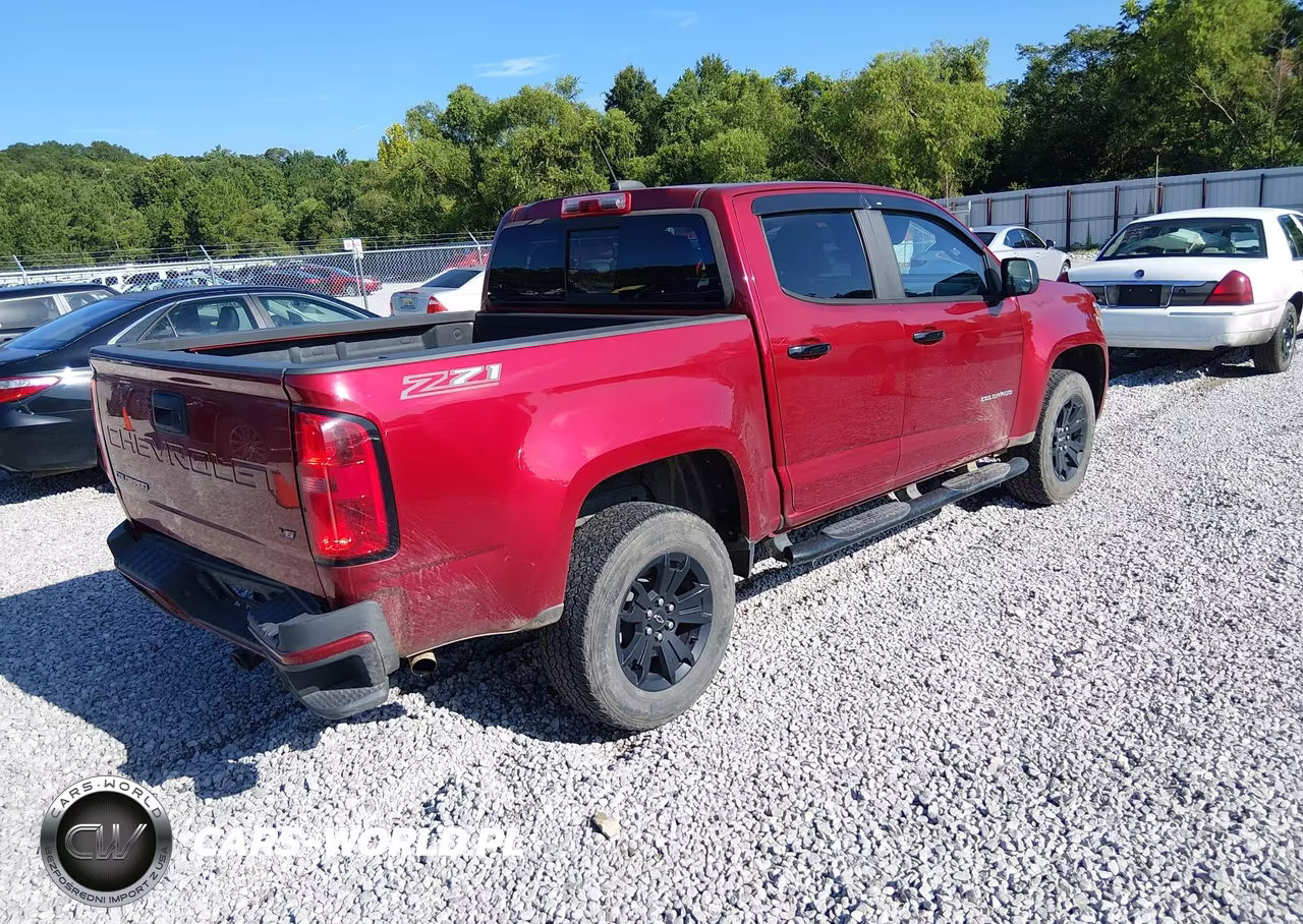 2021 Chevrolet Colorado 2Wd Short Box Z71 VIN:1GCGSDEN6M1291821 - 4