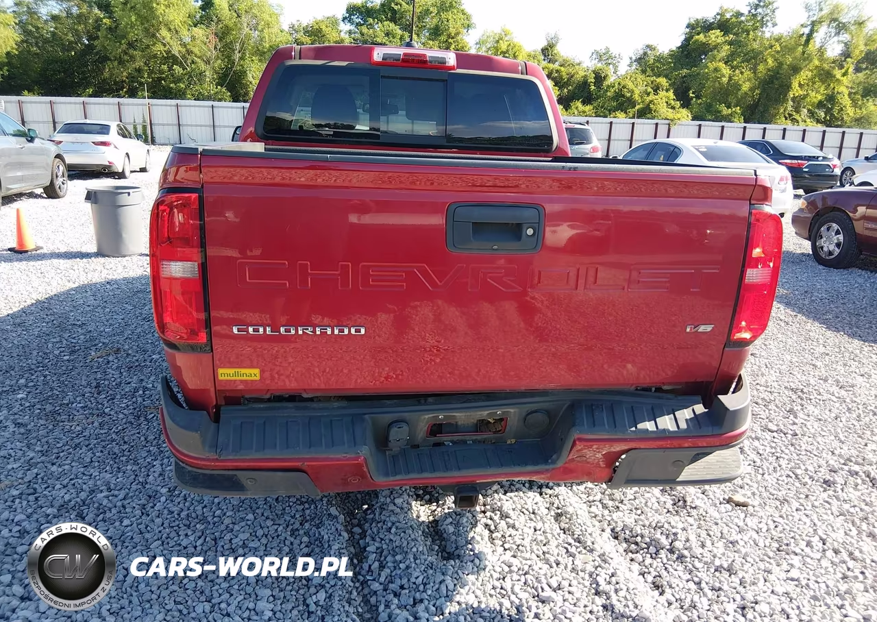 2021 Chevrolet Colorado 2Wd Short Box Z71 VIN:1GCGSDEN6M1291821 - 6