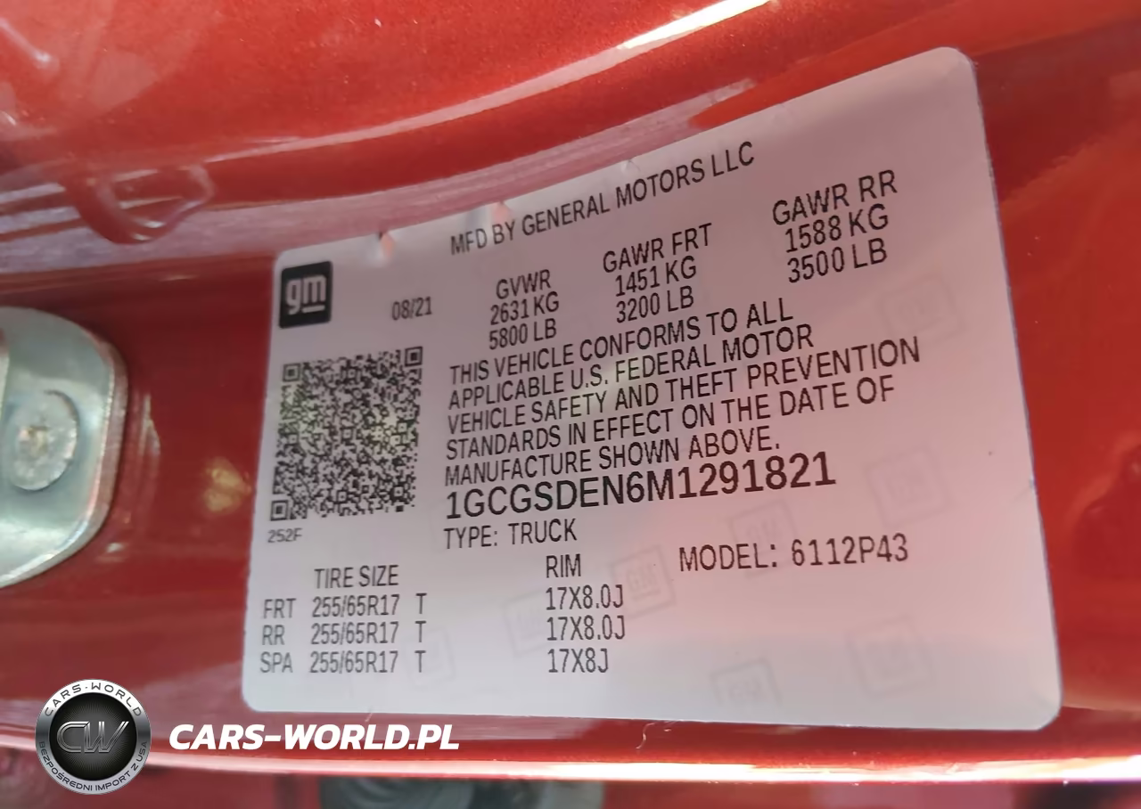 2021 Chevrolet Colorado 2Wd Short Box Z71 VIN:1GCGSDEN6M1291821 - 9