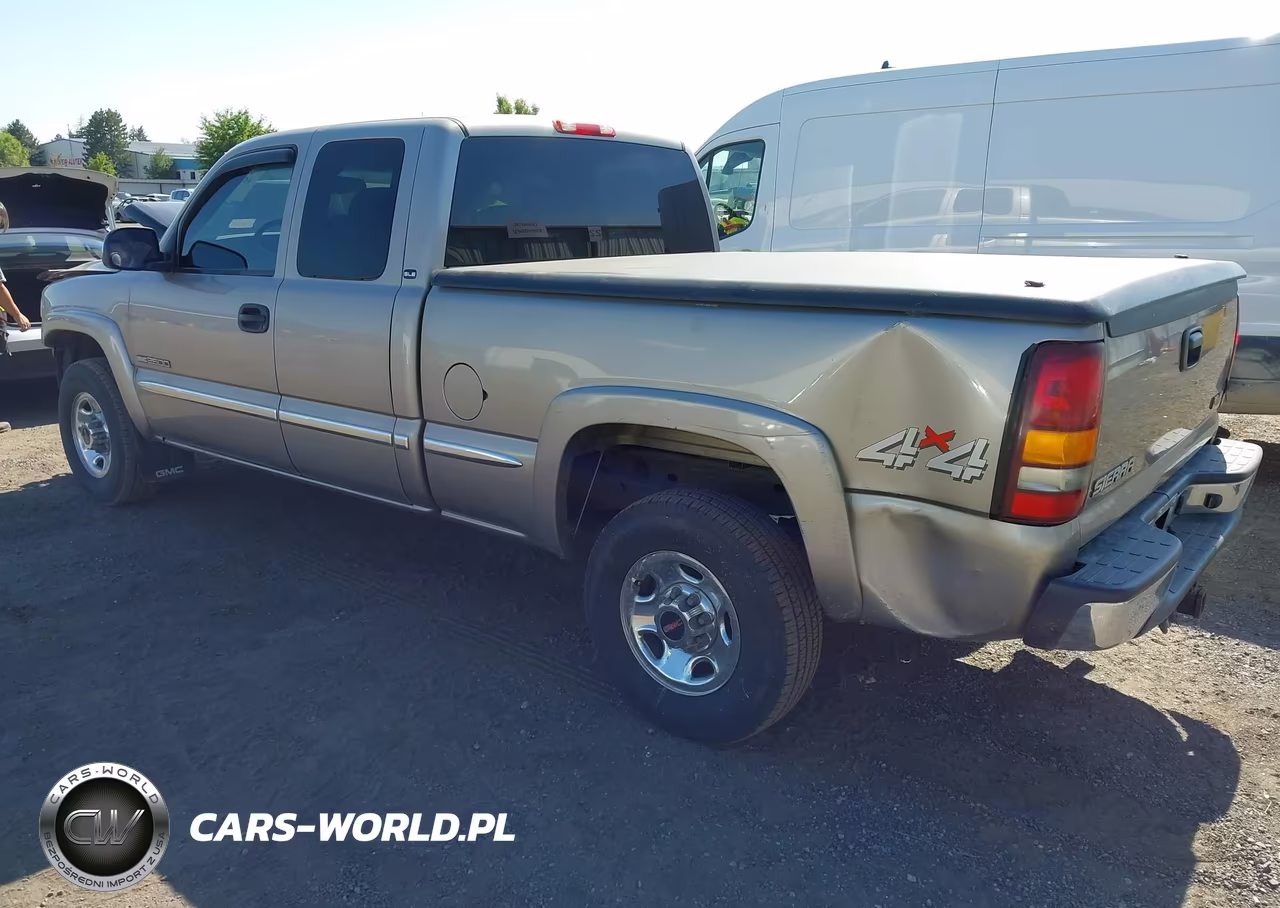 2002 GMC Sierra 2500 Sle VIN:1GTGK29U02Z272329 - 3
