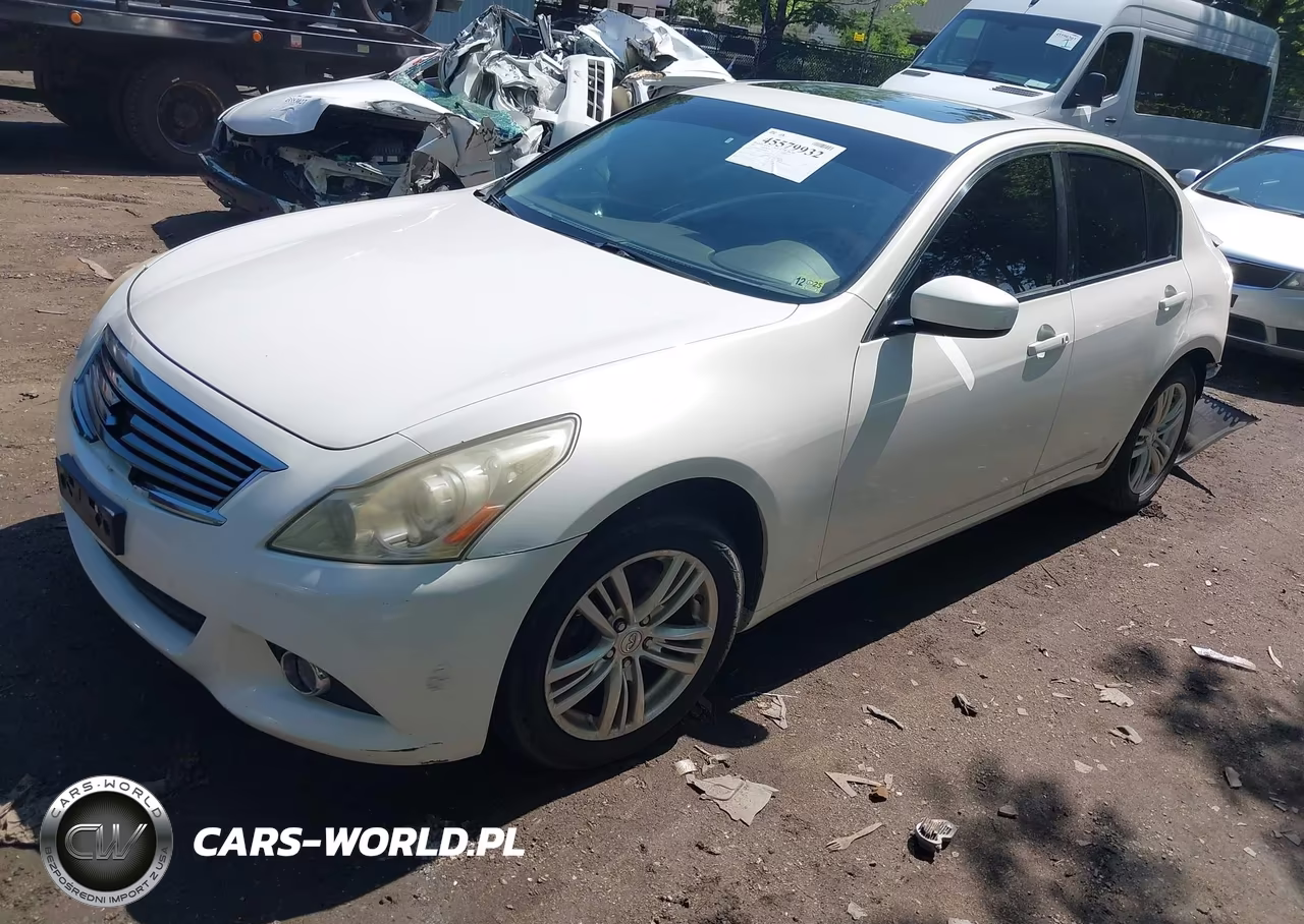 2012 Infiniti G25X VIN:JN1DV6AR2CM860520 - 2