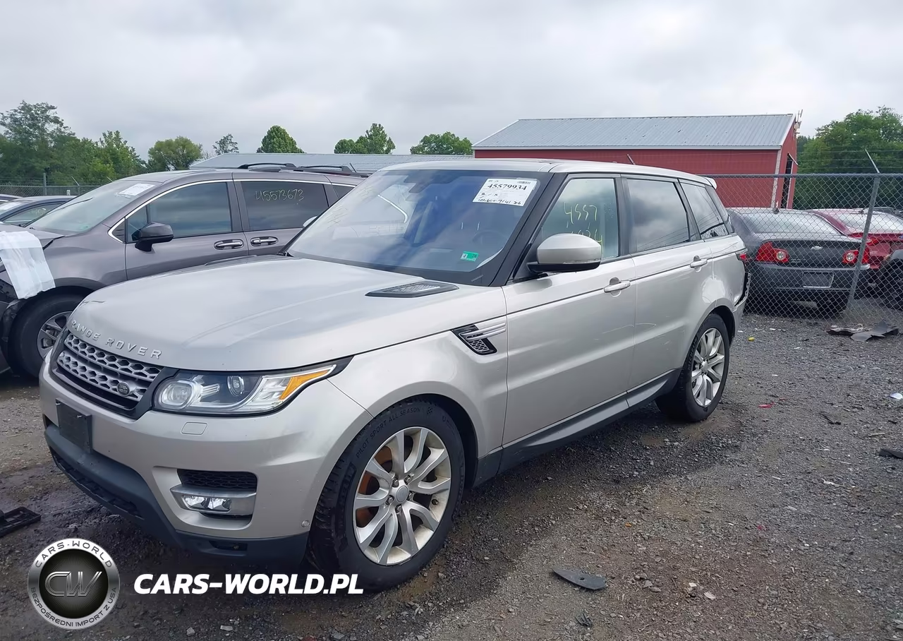 2016 Land Rover Range Rover Sport 3.0L V6 Supercharged Hse VIN:SALWR2VF2GA578574 - 2