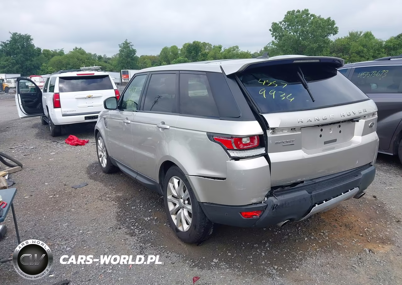2016 Land Rover Range Rover Sport 3.0L V6 Supercharged Hse VIN:SALWR2VF2GA578574 - 3