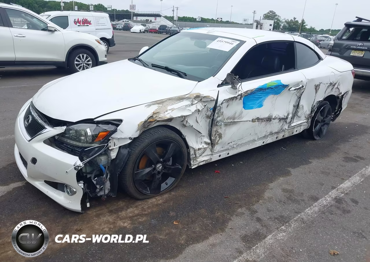 2012 Lexus Is 250C VIN:JTHFF2C20C2522099 - 2