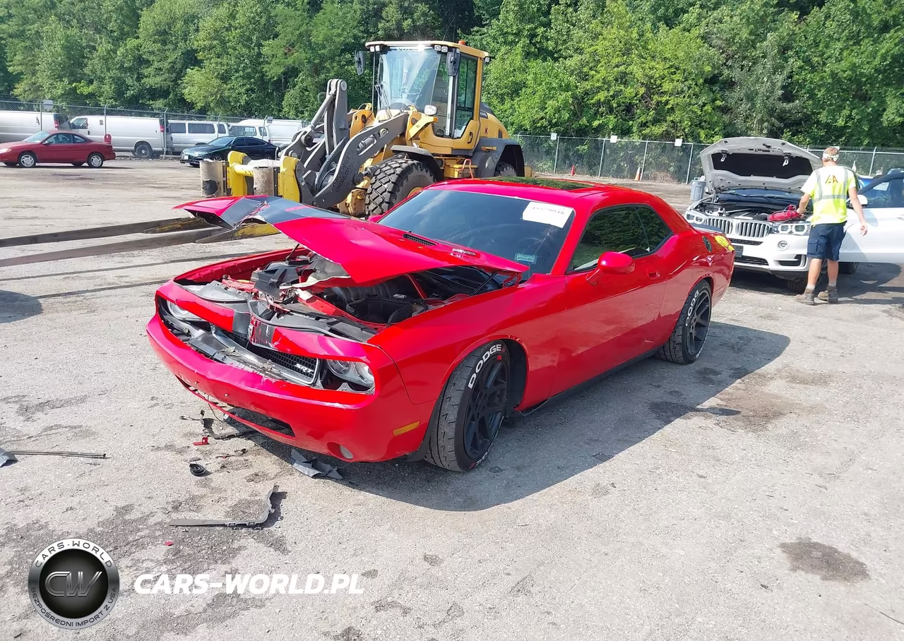 2009 Dodge Challenger Srt8 VIN:2B3LJ74W49H563466 - 2