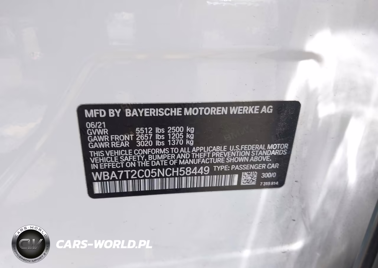 2022 BMW 740 I VIN:WBA7T2C05NCH58449 - 9