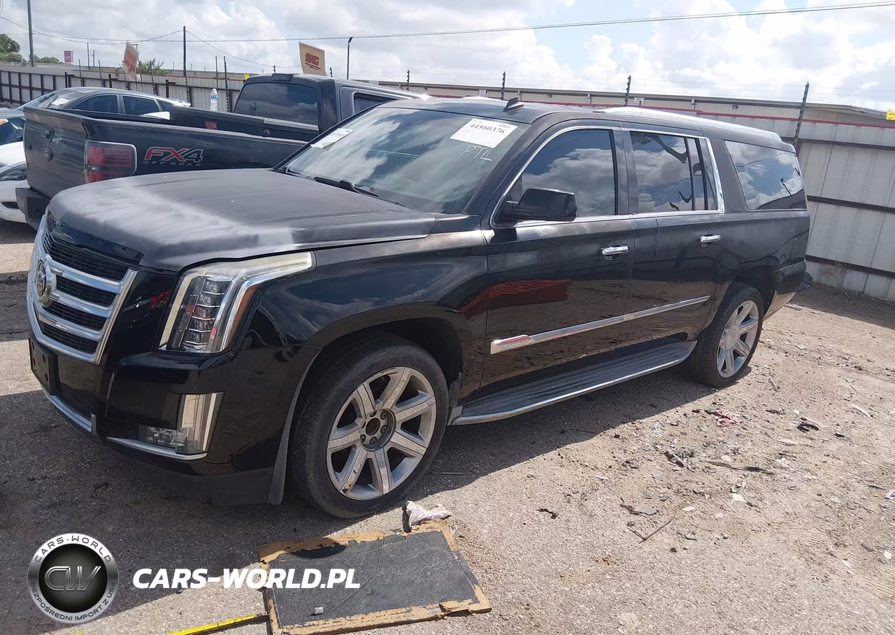 2015 Cadillac Escalade Esv Luxury VIN:1GYS3HKJ5FR227283 - 2