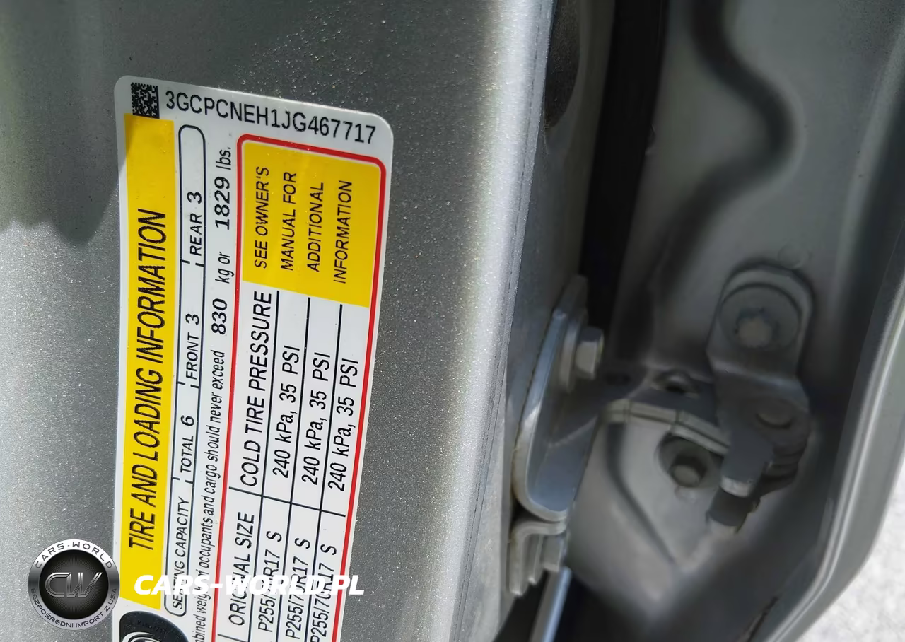 2018 Chevrolet Silverado 1500 Wt VIN:3GCPCNEH1JG467717 - 9