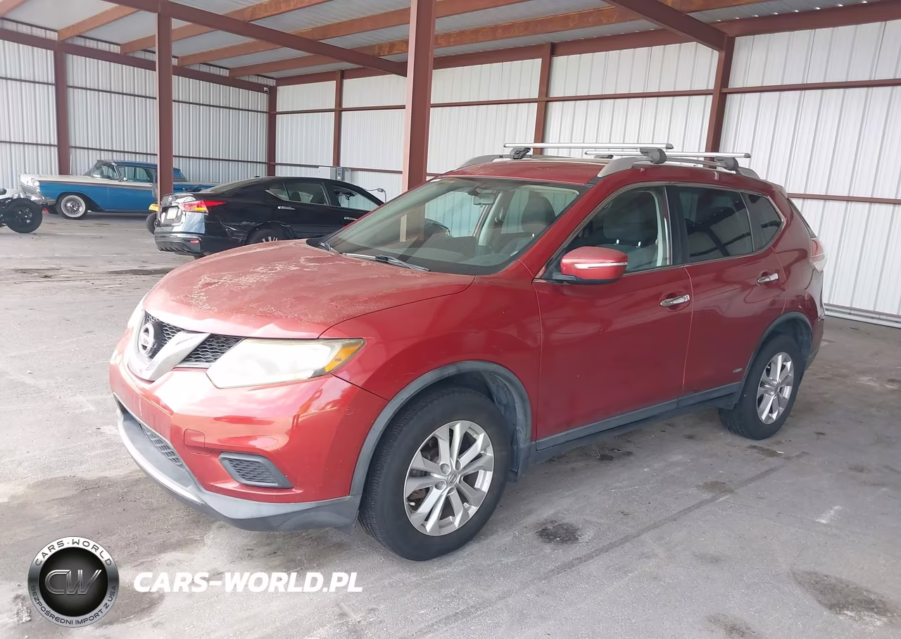 2015 Nissan Rogue Sv VIN:KNMAT2MT0FP501448 - 2