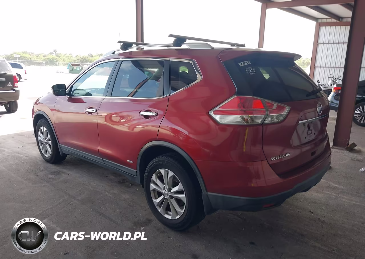 2015 Nissan Rogue Sv VIN:KNMAT2MT0FP501448 - 3