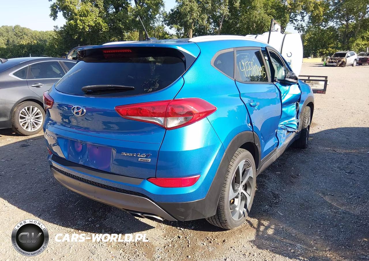 2016 Hyundai Tucson Sport VIN:KM8J3CA21GU196817 - 4