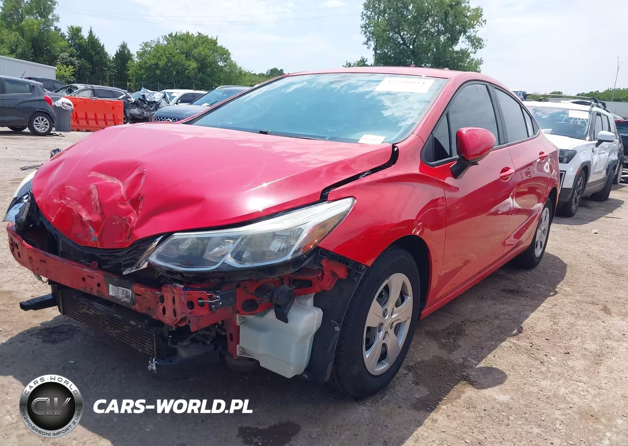 CHEVROLET CRUZE LS VIN:1G1BC5SMXG7299861 - 2