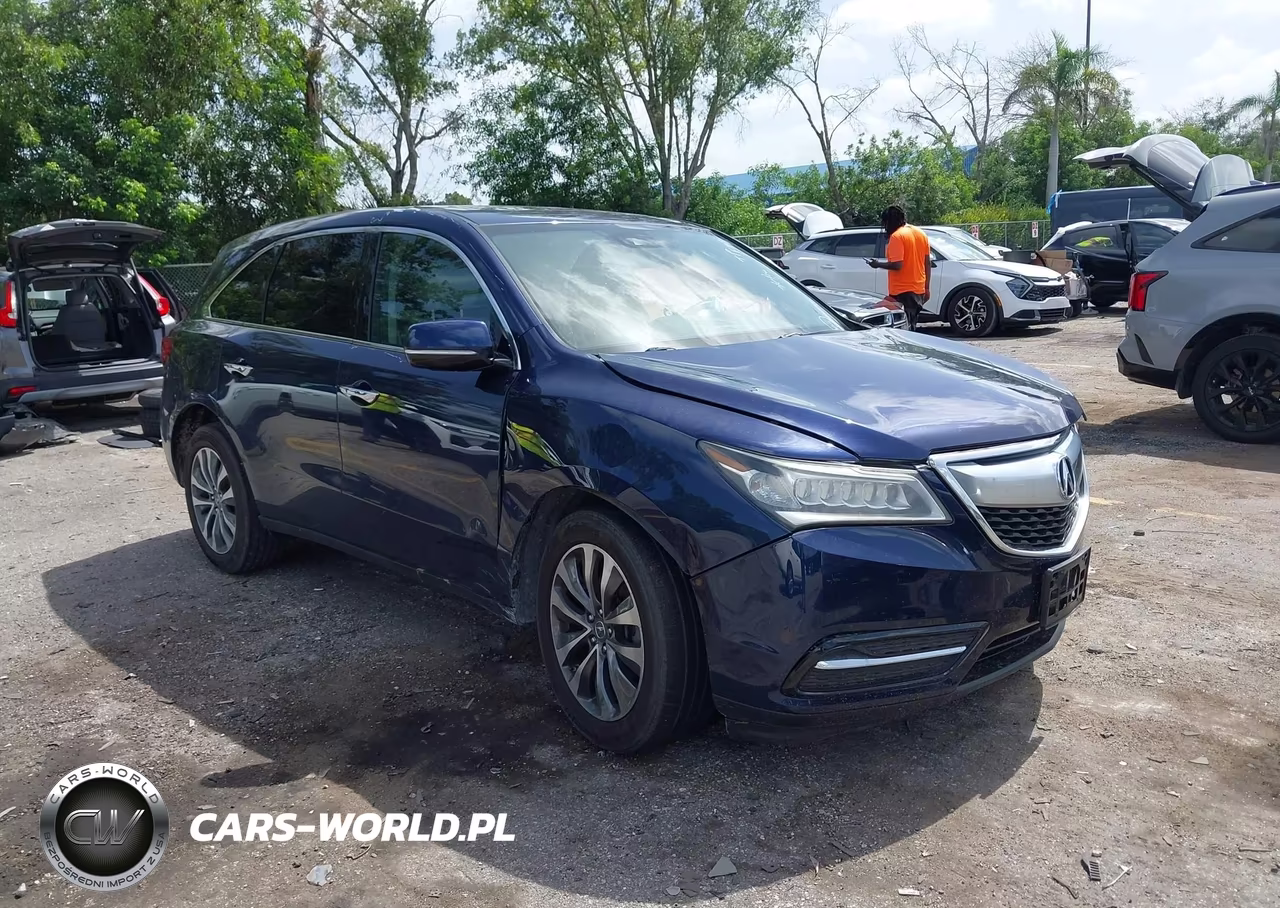 2016 Acura Mdx Technology Acurawatch Plus Packages-Technology Package – zdjęcie 1 z 16