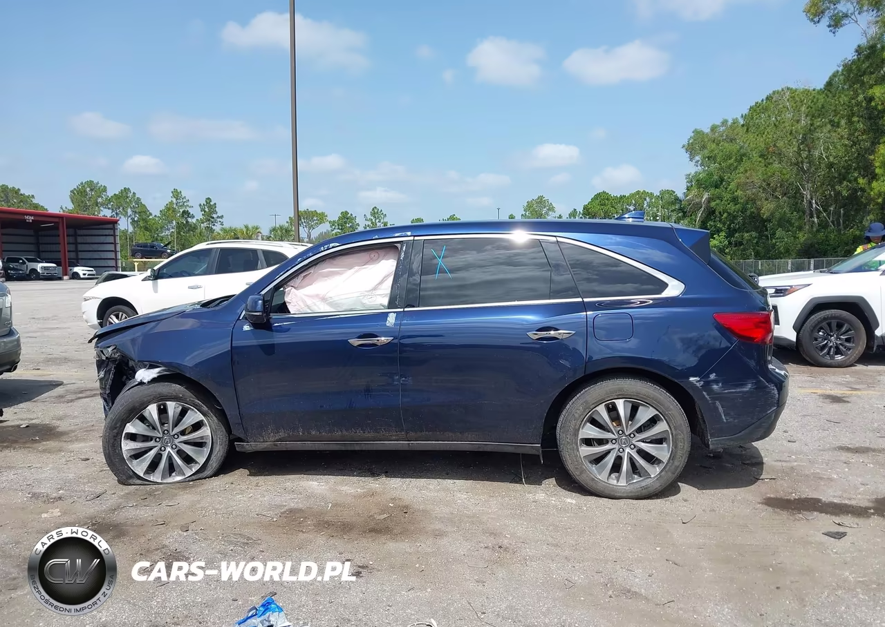 2016 Acura Mdx Technology Acurawatch Plus Packages-Technology Package VIN:5FRYD3H43GB008538 - 14