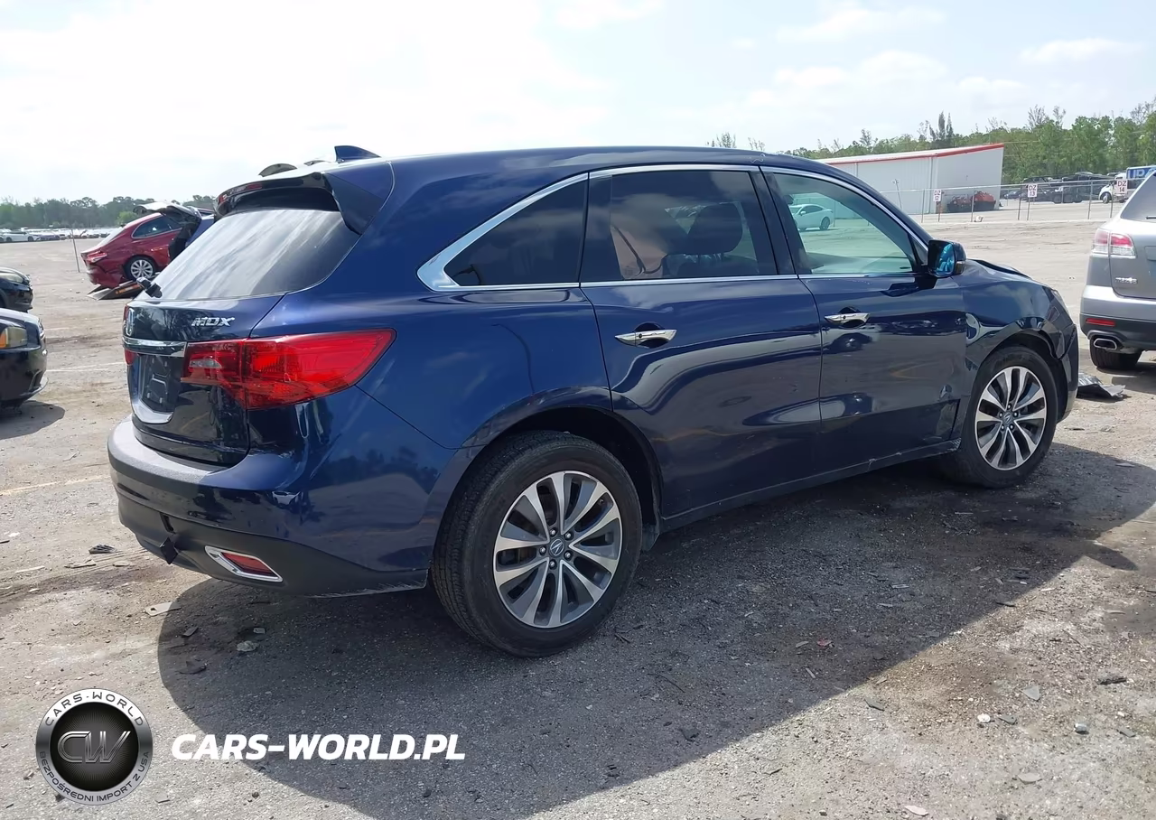 2016 Acura Mdx Technology Acurawatch Plus Packages-Technology Package VIN:5FRYD3H43GB008538 - 4