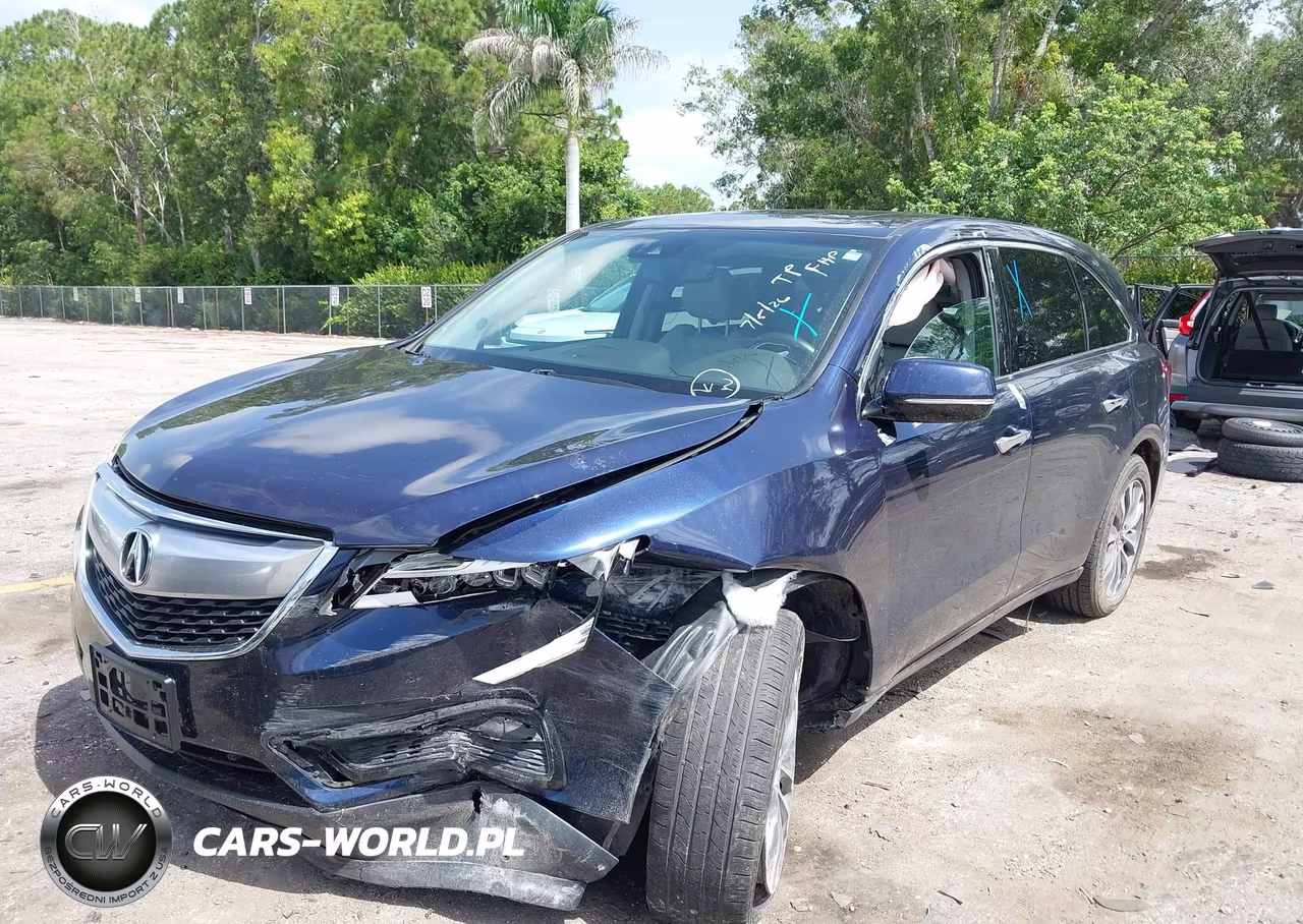 2016 Acura Mdx Technology Acurawatch Plus Packages-Technology Package VIN:5FRYD3H43GB008538 - 6