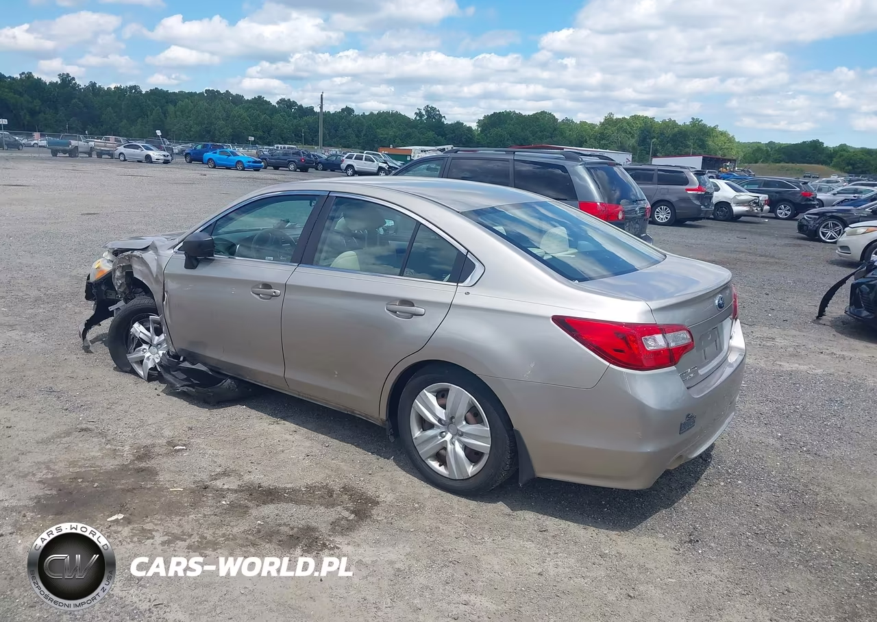 2016 Subaru Legacy 2.5I VIN:4S3BNAA65G3029344 - 3