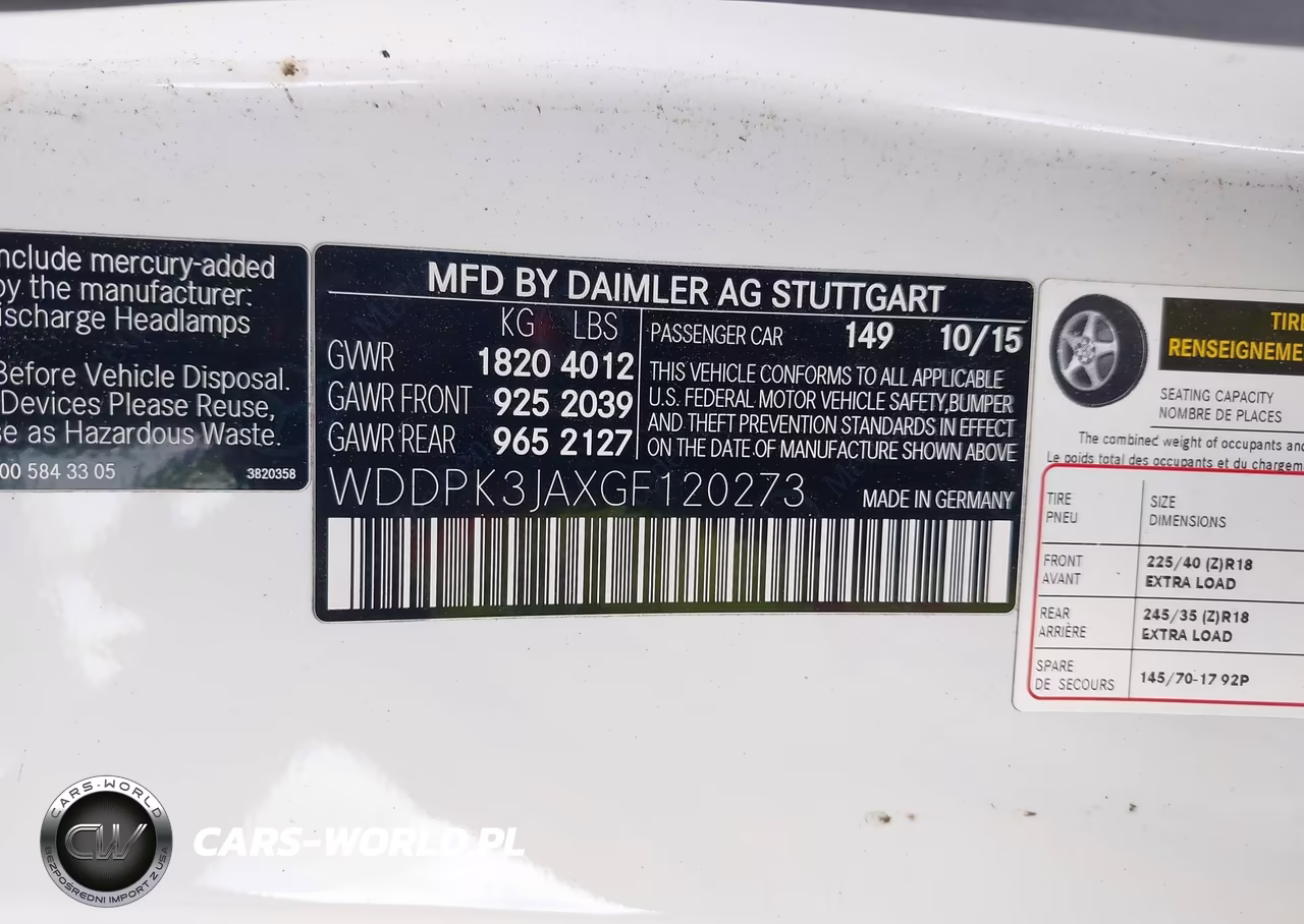 2016 Mercedes-Benz Slk 300 VIN:WDDPK3JAXGF120273 - 9