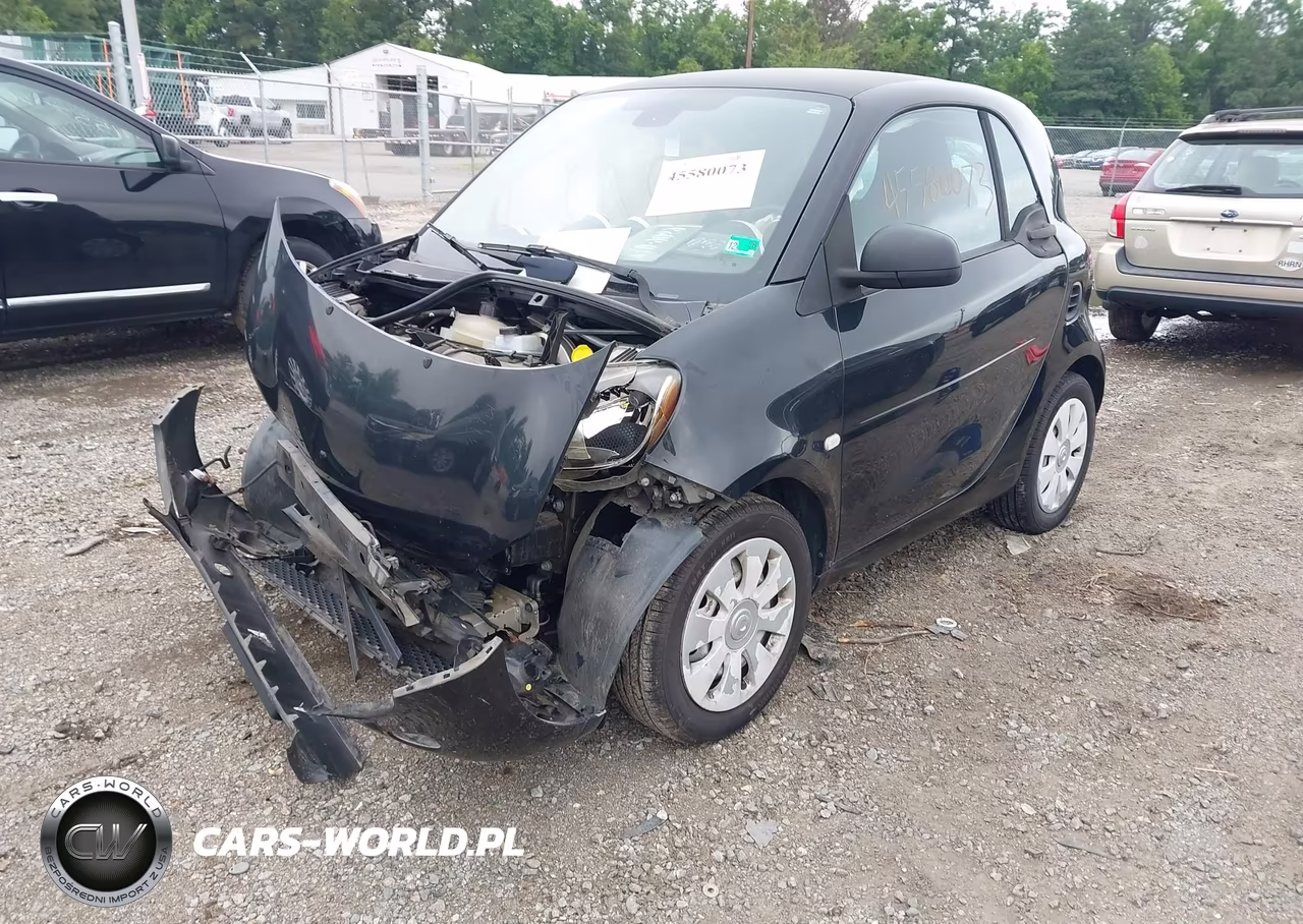 2016 Smart Fortwo Pure VIN:WMEFJ5DA3GK071054 - 2