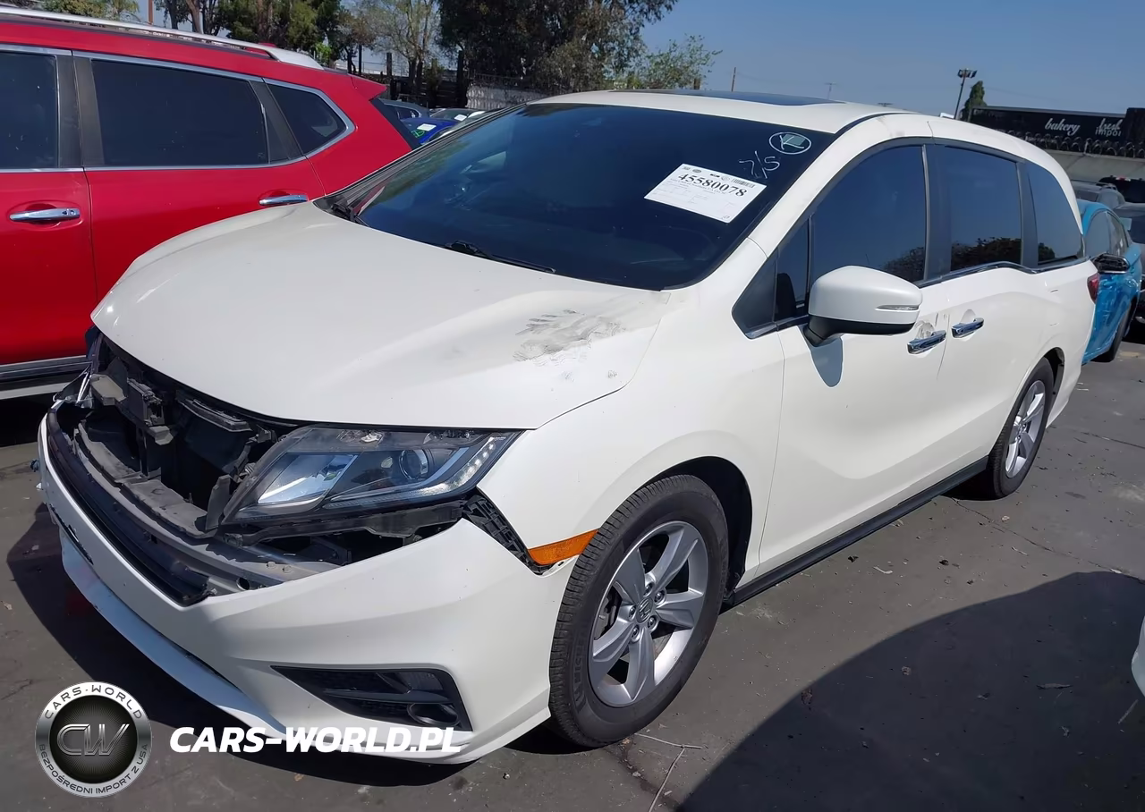 2019 Honda Odyssey Ex-L VIN:5FNRL6H76KB019806 - 2