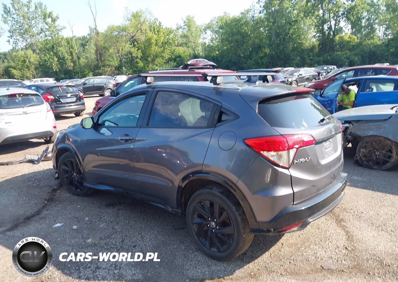 2021 Honda Hr-V Awd Sport VIN:3CZRU6H10MM735117 - 3