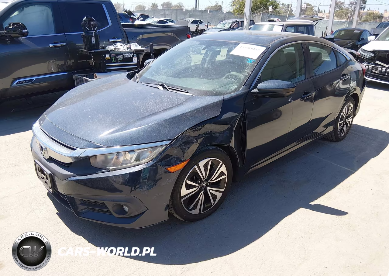 2017 Honda Civic Ex-T VIN:2HGFC1F36HH635337 - 2
