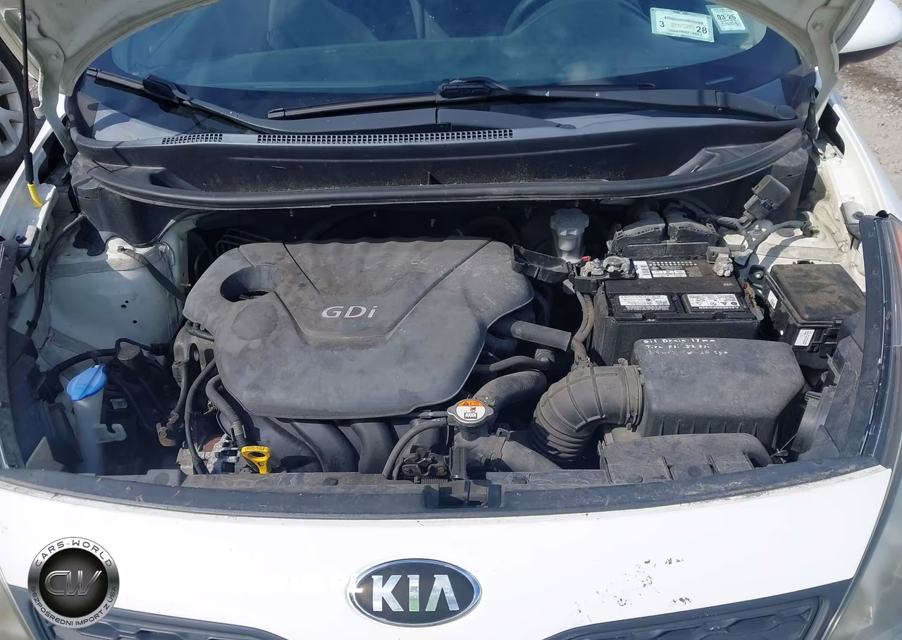 2013 Kia Rio Lx VIN:KNADM5A35D6319230 - 10