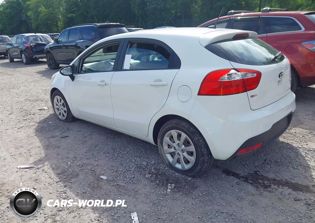 2013 Kia Rio Lx VIN:KNADM5A35D6319230 - 3