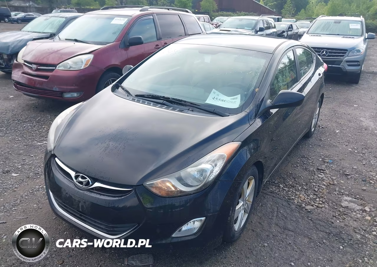 2012 Hyundai Elantra Gls VIN:5NPDH4AE5CH109556 - 2