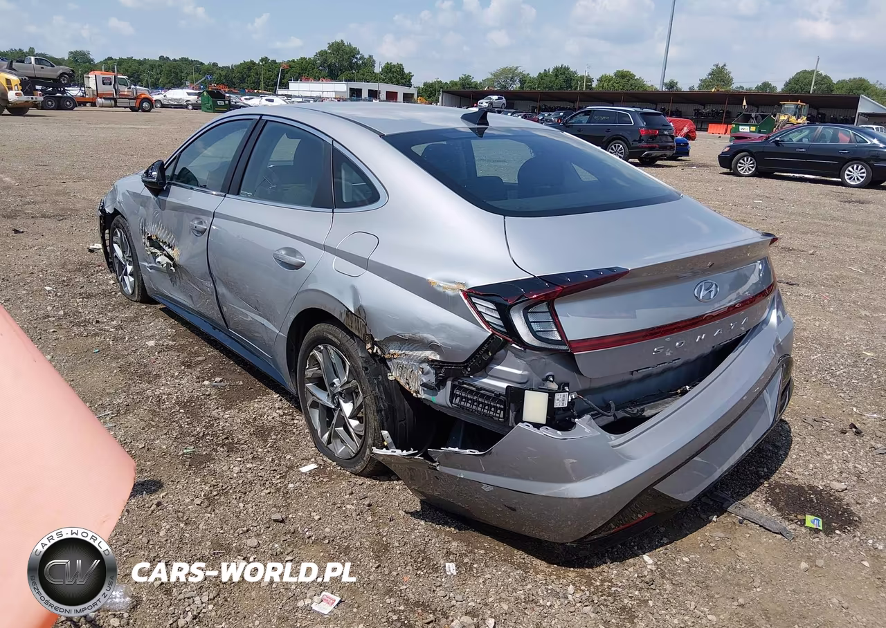 2023 Hyundai Sonata Sel VIN:KMHL64JA9PA319648 - 3