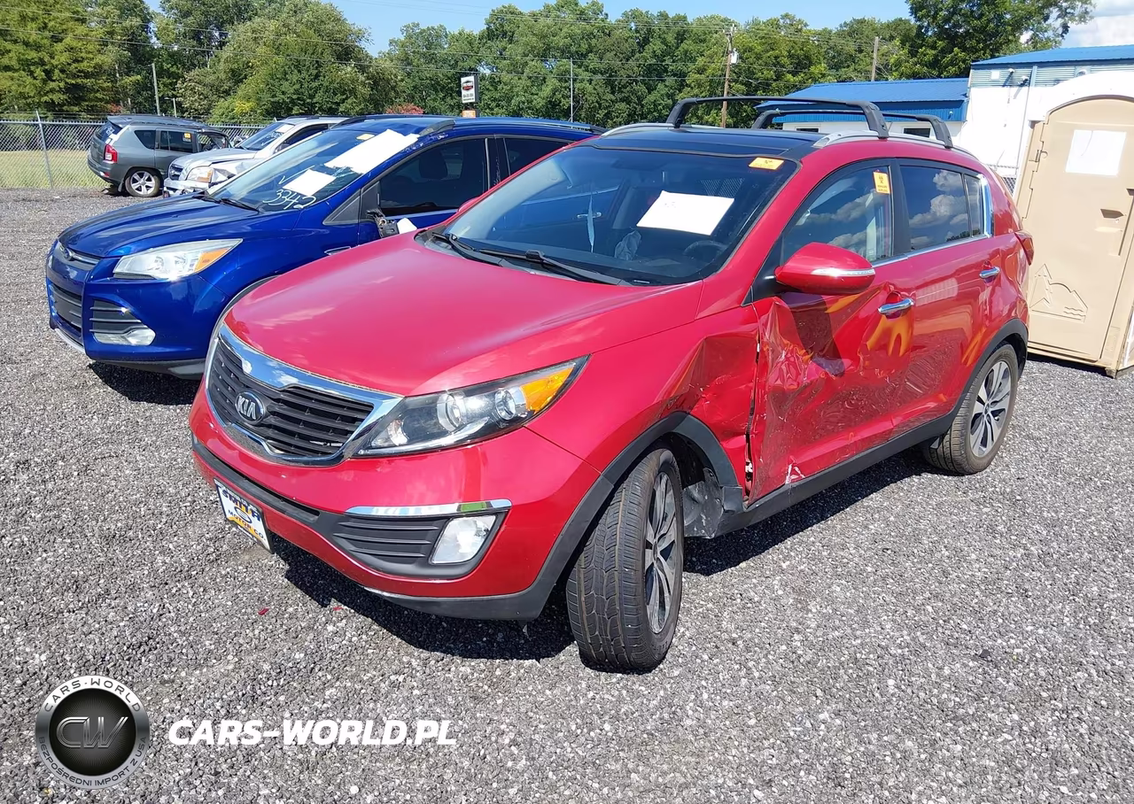 2013 Kia Sportage Ex VIN:KNDPC3A26D7470456 - 2