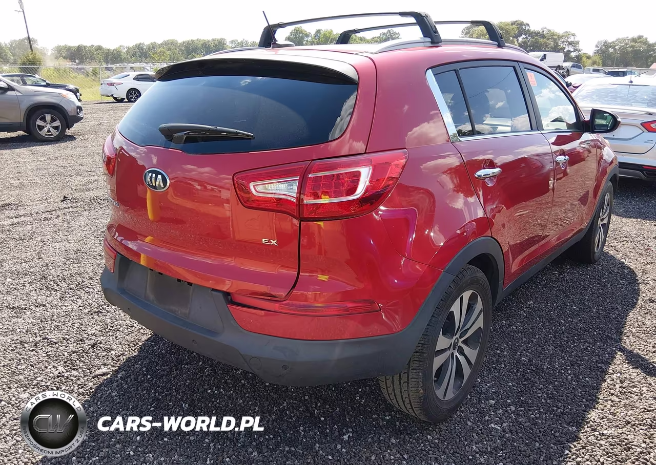 2013 Kia Sportage Ex VIN:KNDPC3A26D7470456 - 4
